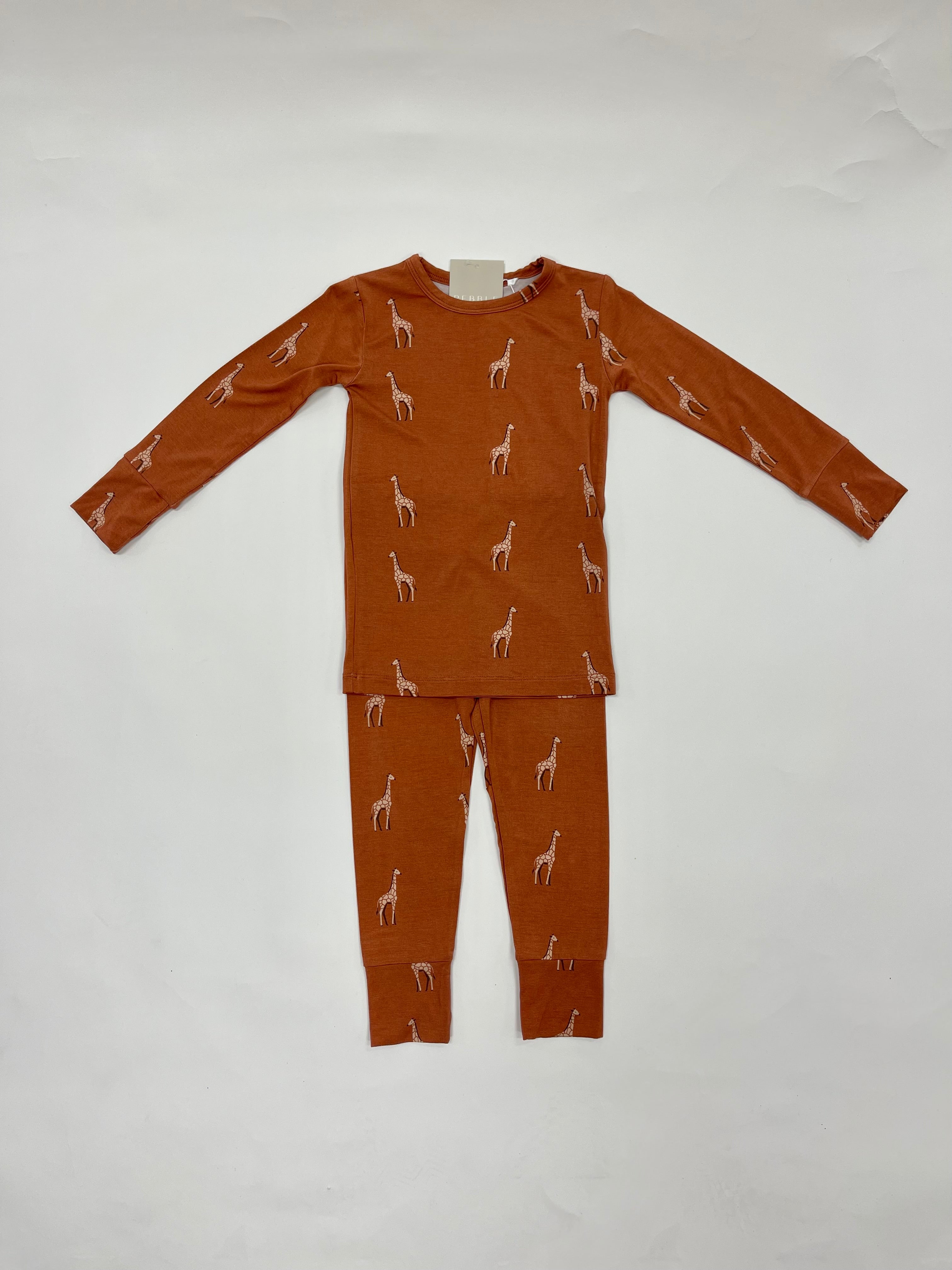 Bamboo Pajamas - Giraffe