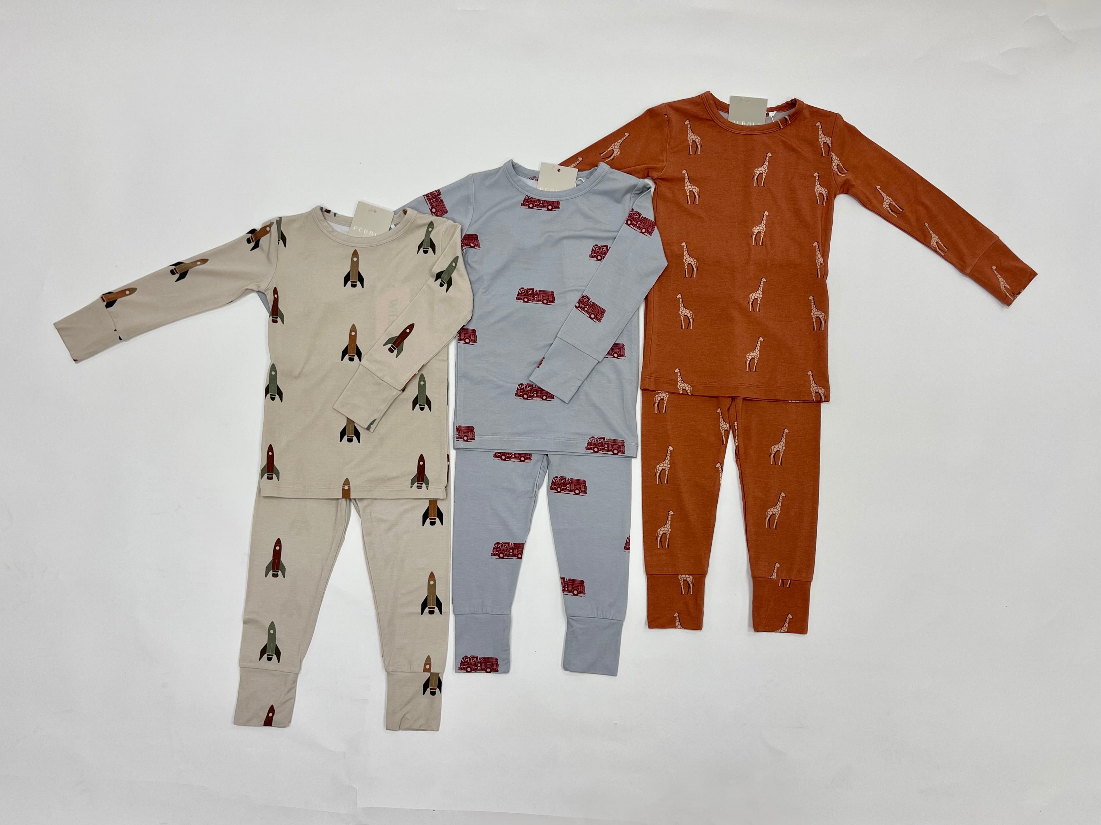 Bamboo Pajamas - Firetruck