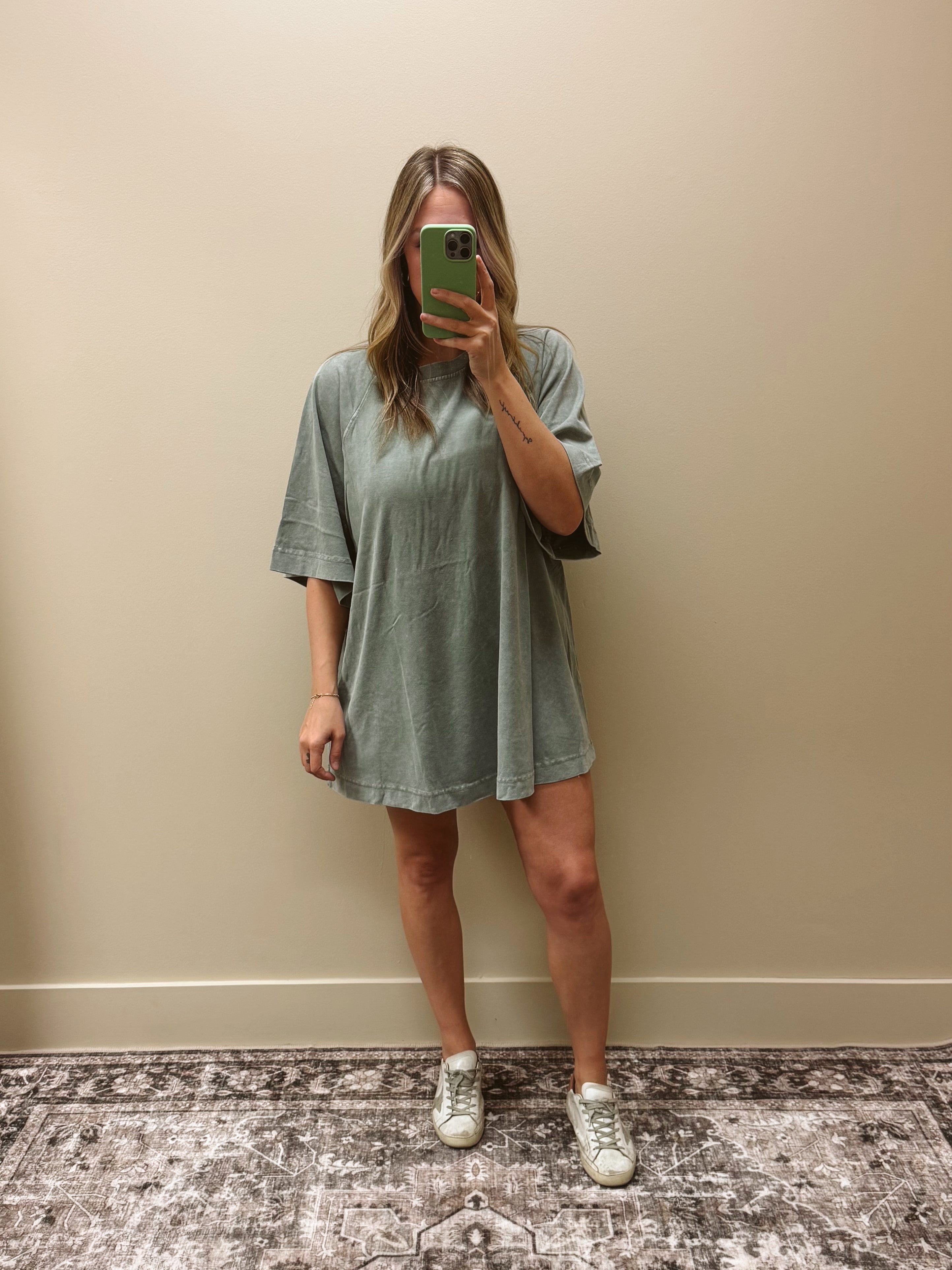 The Boyfriend Tee - Palm Forest