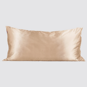 Satin King Pillowcase - Champagne