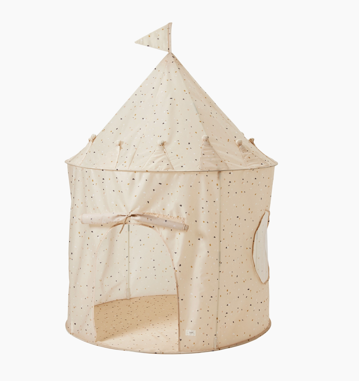 Play Tent Castle - Beige Terrazzo
