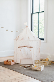 Play Tent Castle - Beige Terrazzo