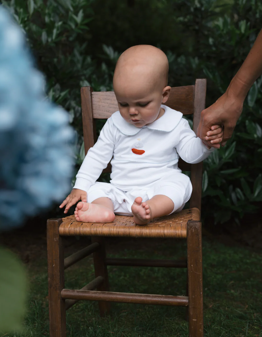 Sailboat Crochet Playsuit