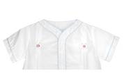Baseball Embroidery Romper