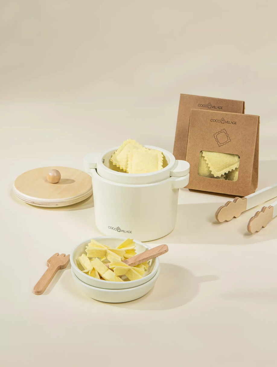 Wooden Pasta Playset