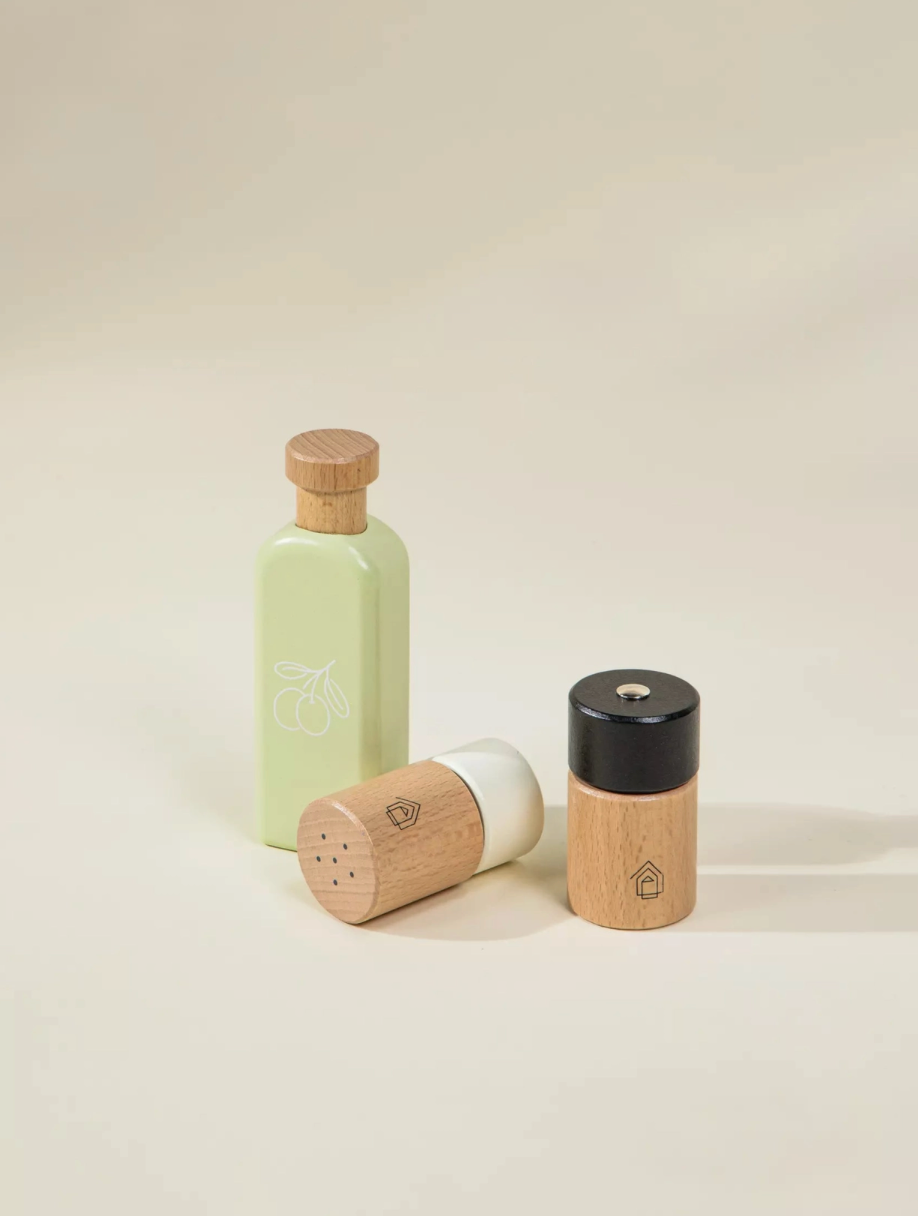 Wooden Salad Playset