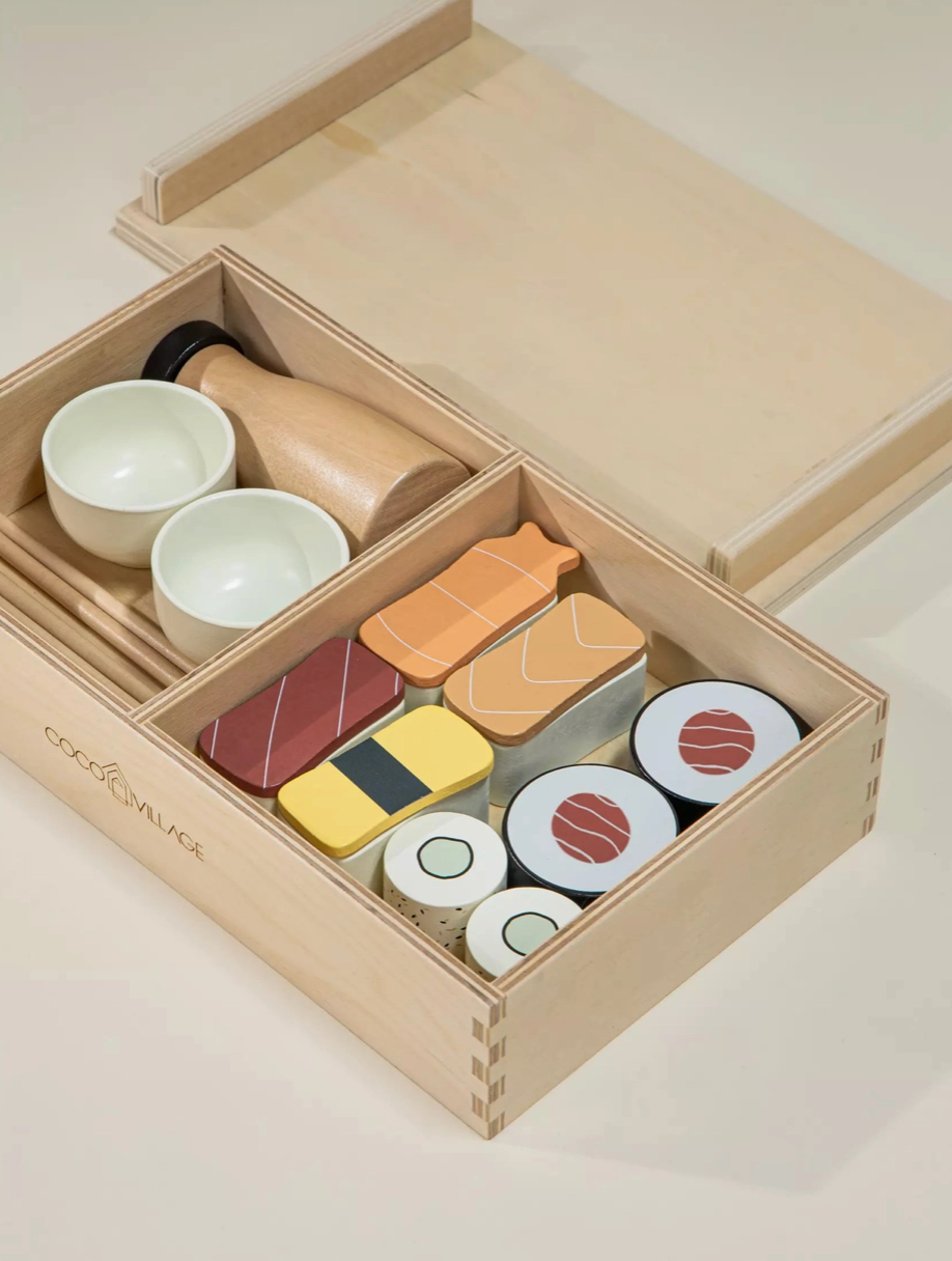 Wooden Sushi Playset