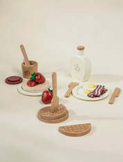 Wooden Brunch Playset