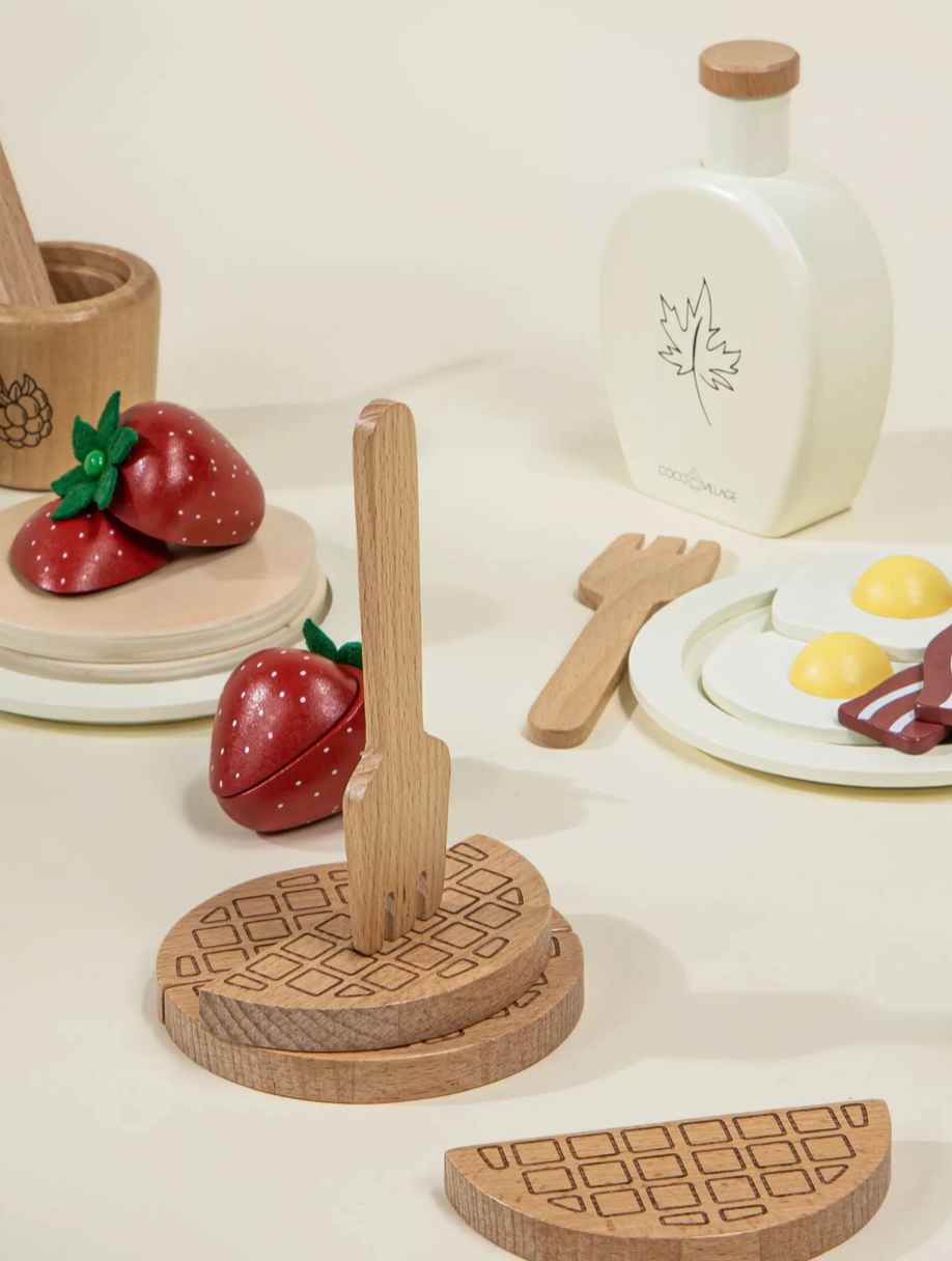 Wooden Brunch Playset