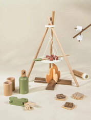 Wooden Camping Set