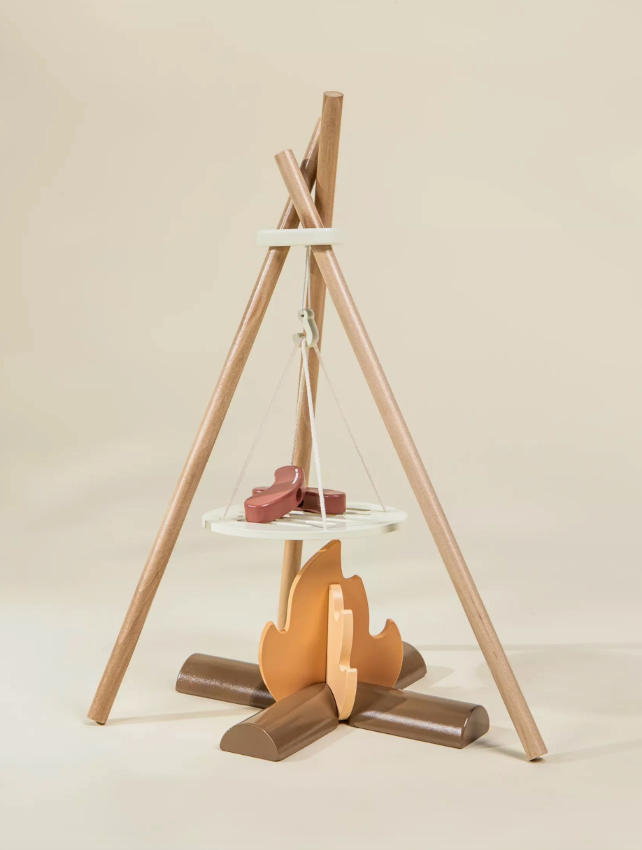 Wooden Camping Set