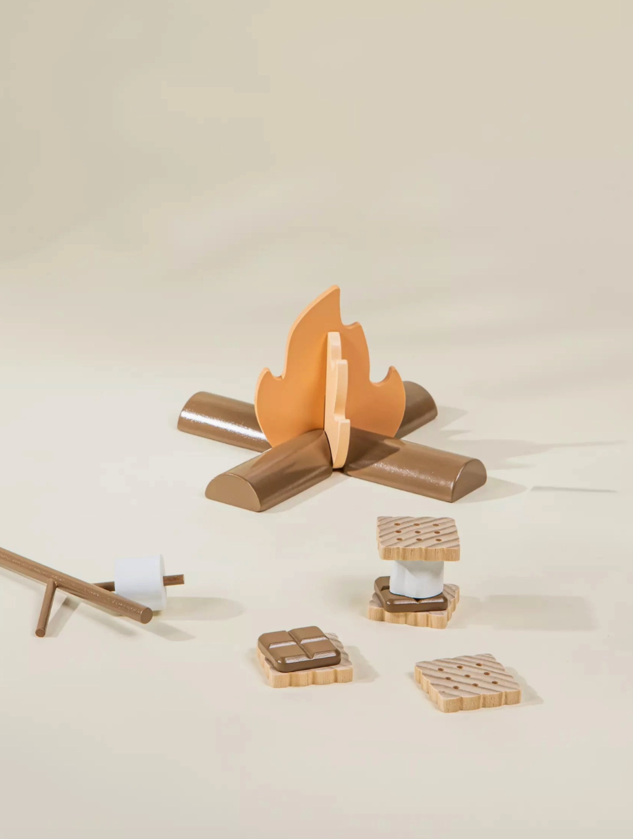 Wooden Camping Set