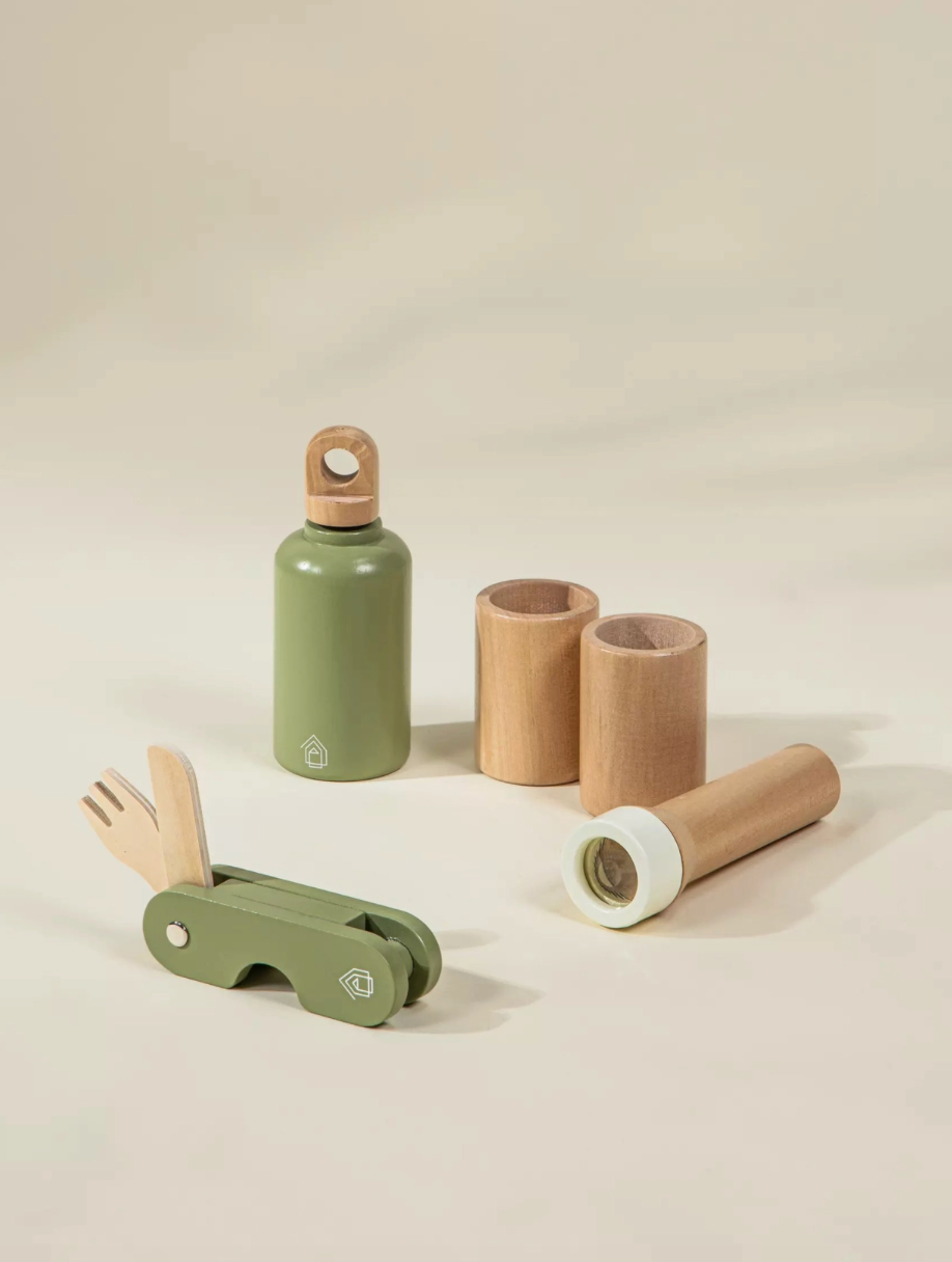 Wooden Camping Set