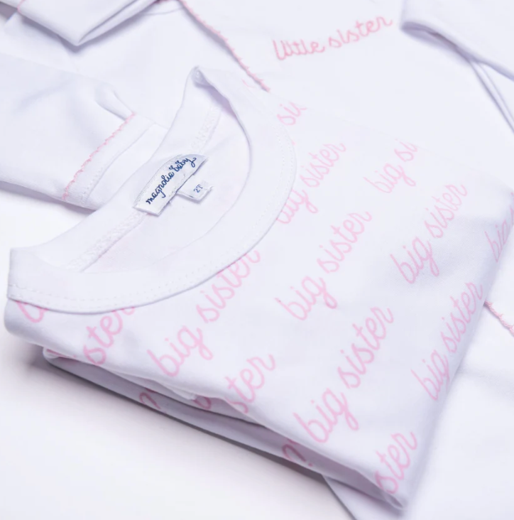Big Sister Print Pajamas
