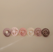 FRIGG Natural Rubber Pacifier 6 Pack - Blooming Love