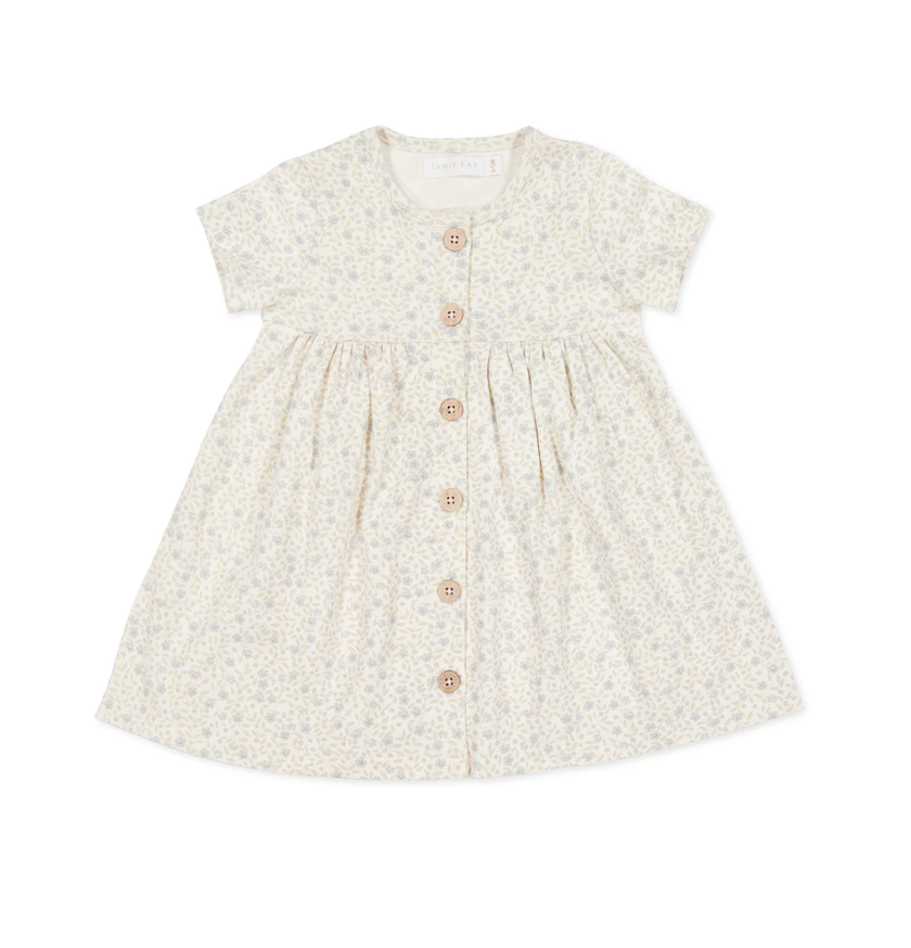 Lola Dress - Elodie Whisper White