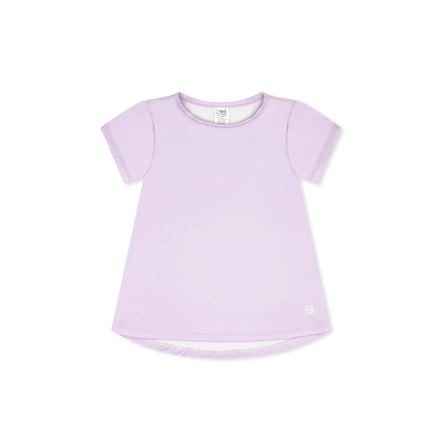 Bridget Basic Tee - Petal Purple