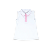 Gabby Tank - Pure Coconut/Cotton Candy Pink