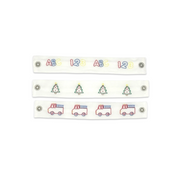 Noah Ribbon Short Set - Ridgeland Red Minigingham