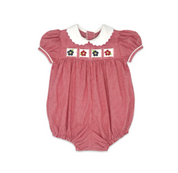 Ruth Ribbon Bubble - Ridgeland Red Minigingham