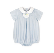 Thomas Tab Bubble - Baby Blue Minigingham