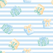 Celebration Bib Set - Blue Memorable Moments