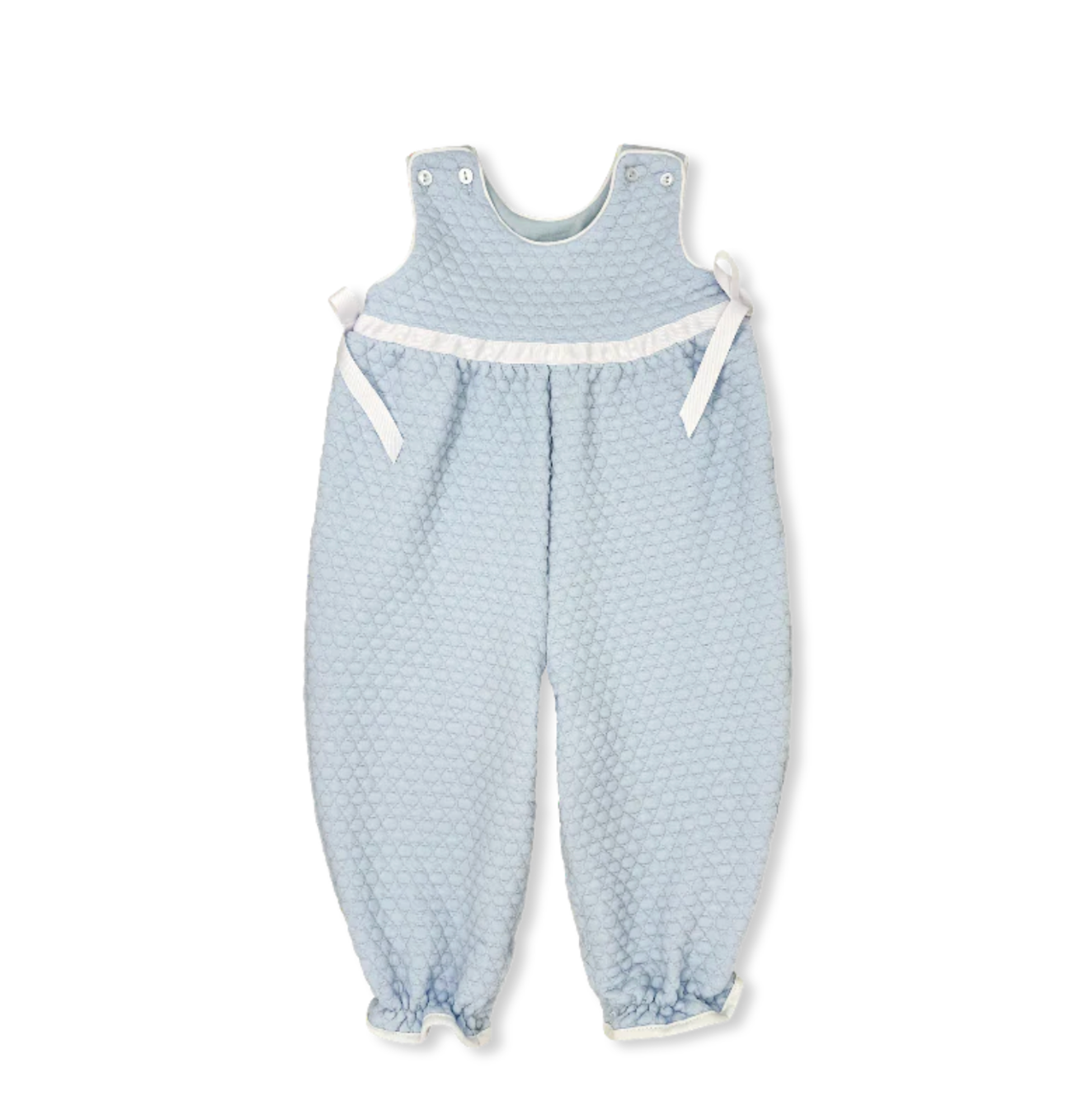 Rosie Romper - Windy Blue Quilted