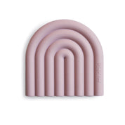 Mushie Rainbow Teether - Mauve