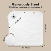 Cuddle Hooded Towel - Polar