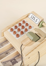 Wooden Cash Register