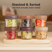 12 Pack Glass Containers