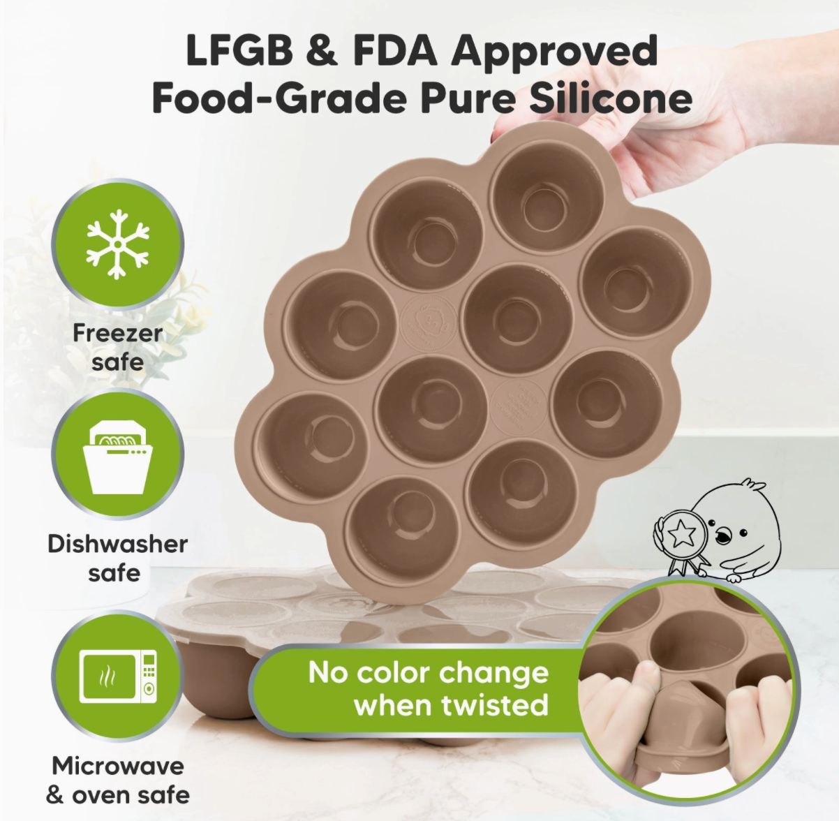 Baby Food Prep Tray