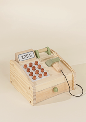 Wooden Cash Register