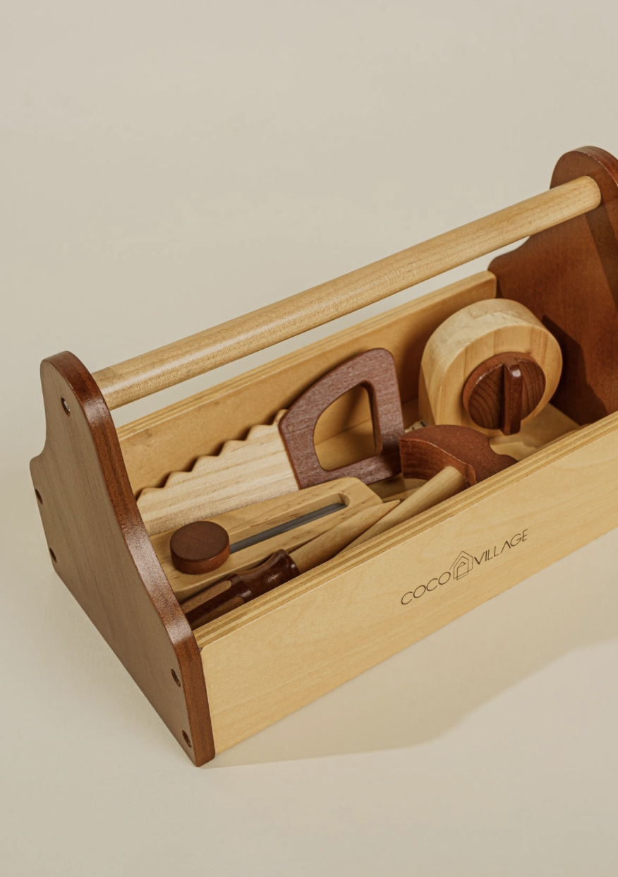 Wooden Tool Playset