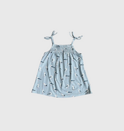Bamboo Dress - Seagull