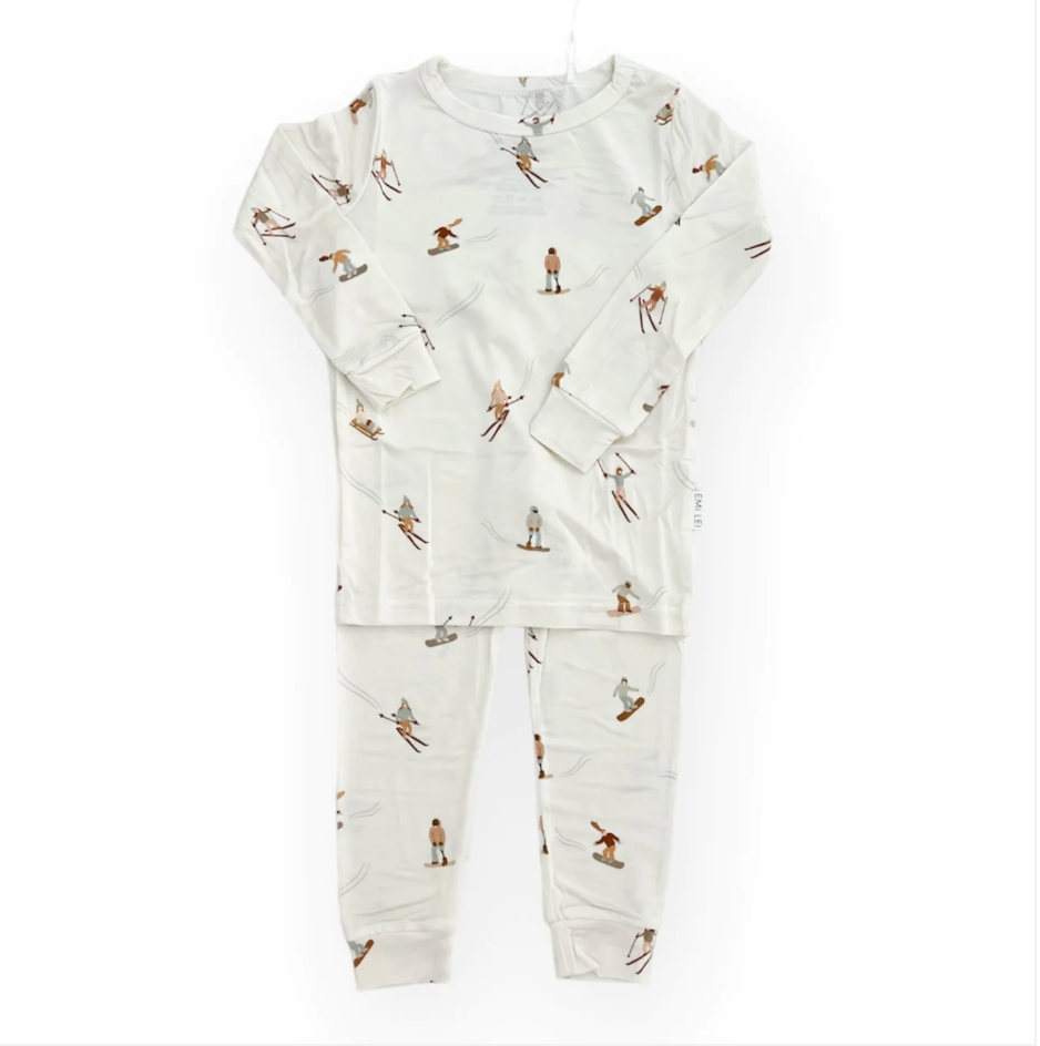 Bamboo Pajamas - Neutral Ski