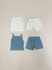 Butter Tank Set - Blue