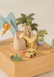 Wooden Music Box - Dinosaurs