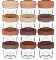 12 Pack Glass Containers