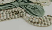 Bamboo Knotted Sleeper - Vintage Stripe