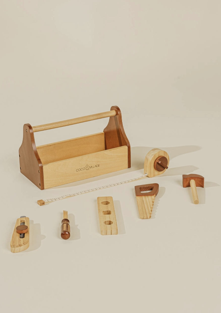 Wooden Tool Playset