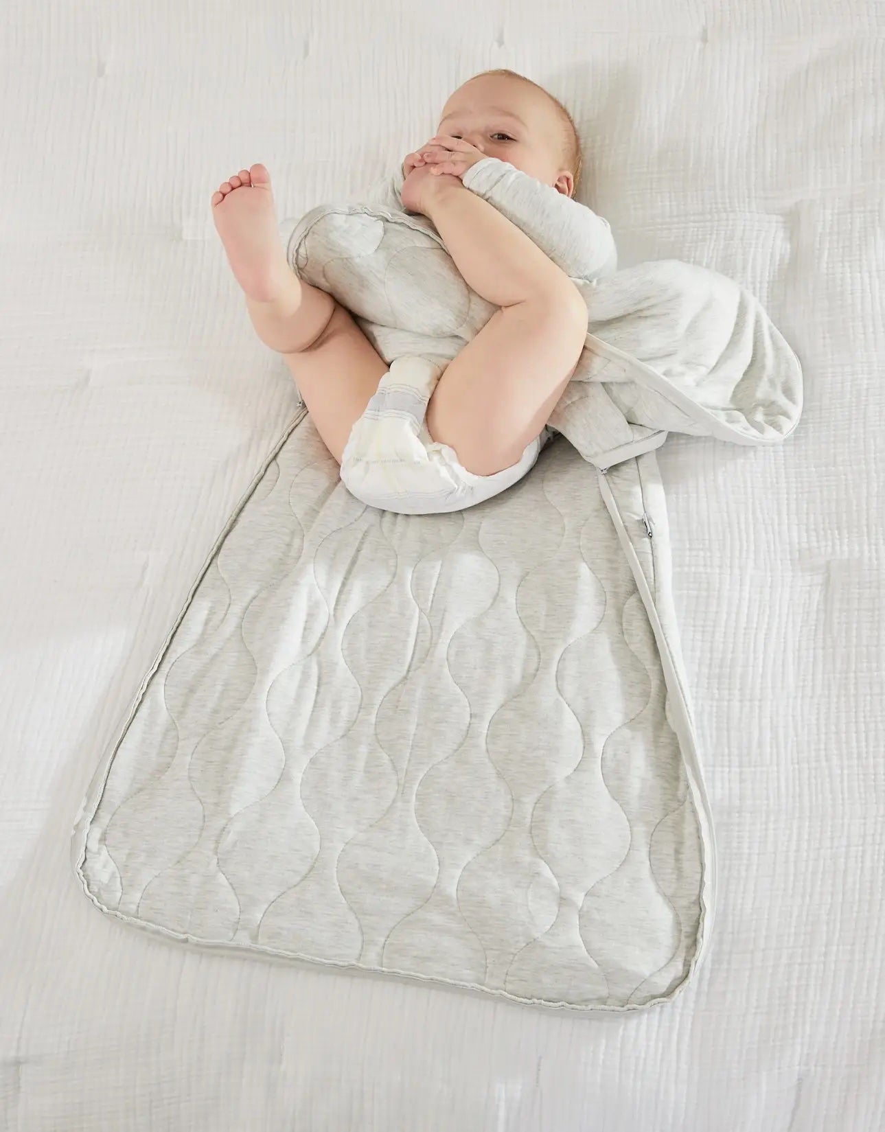Cloud Long Sleeve Sleepbag - Oatmeal