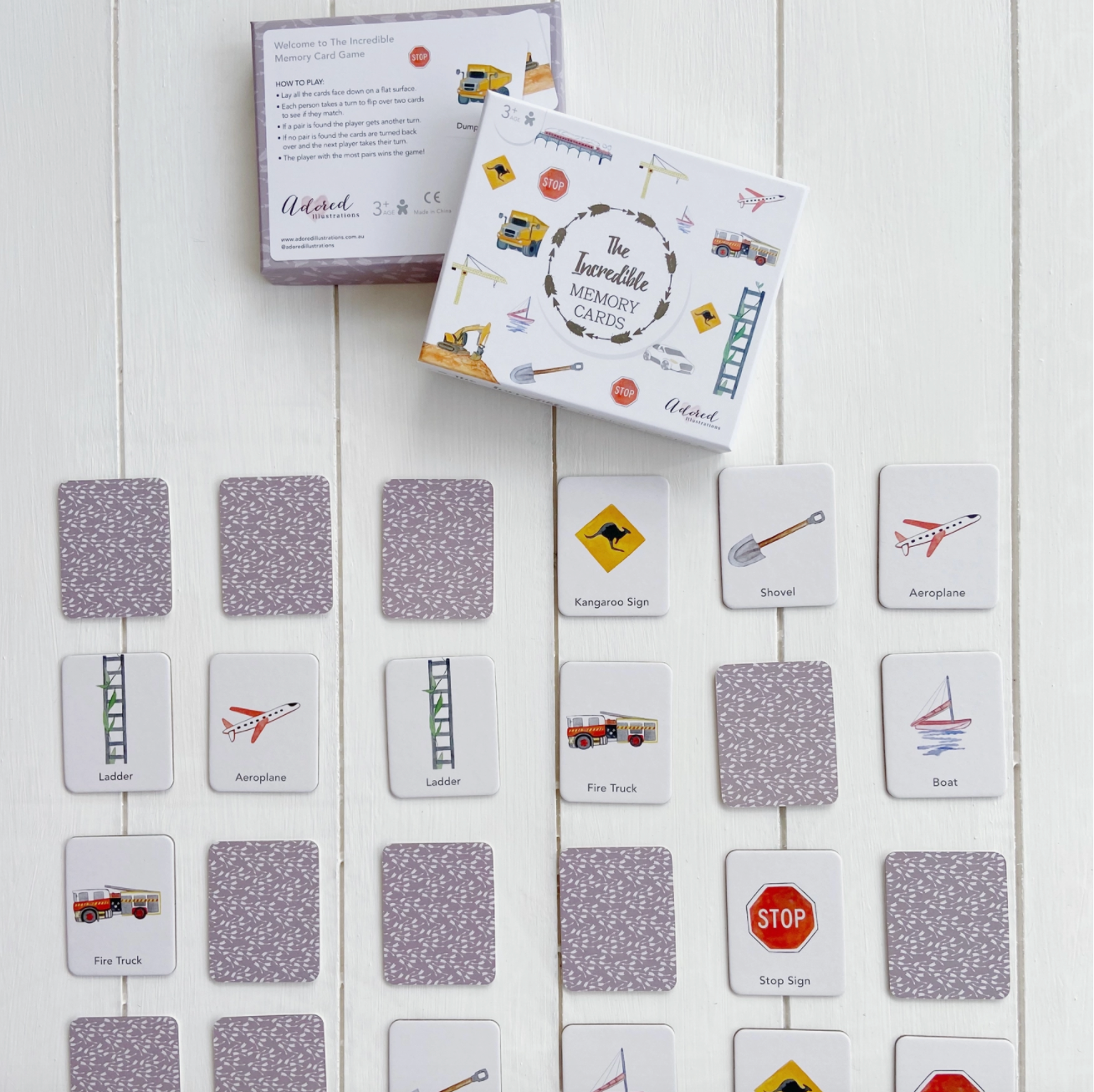 The Incredible Memory Card Game