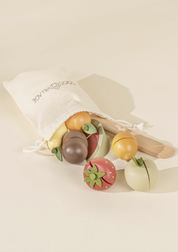 Wooden Fruits Playset