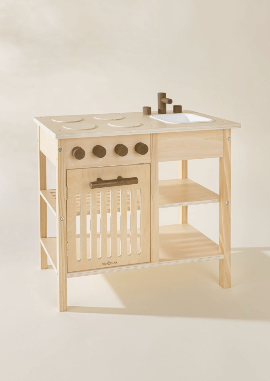 Wooden Kitchen Playset