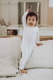 Cloud Convertible Romper Footie - Undyed