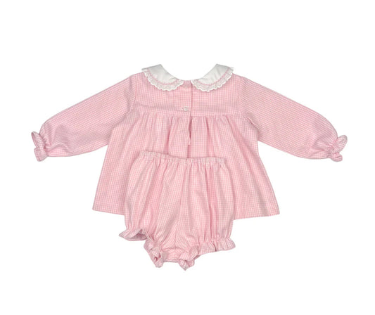 Christy Bloomer Set - Pink Check