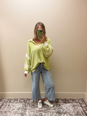 Eden Top - Lime