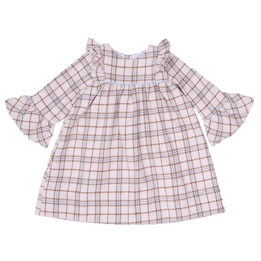 Sydney Dress - Timeless Tartan Tweed