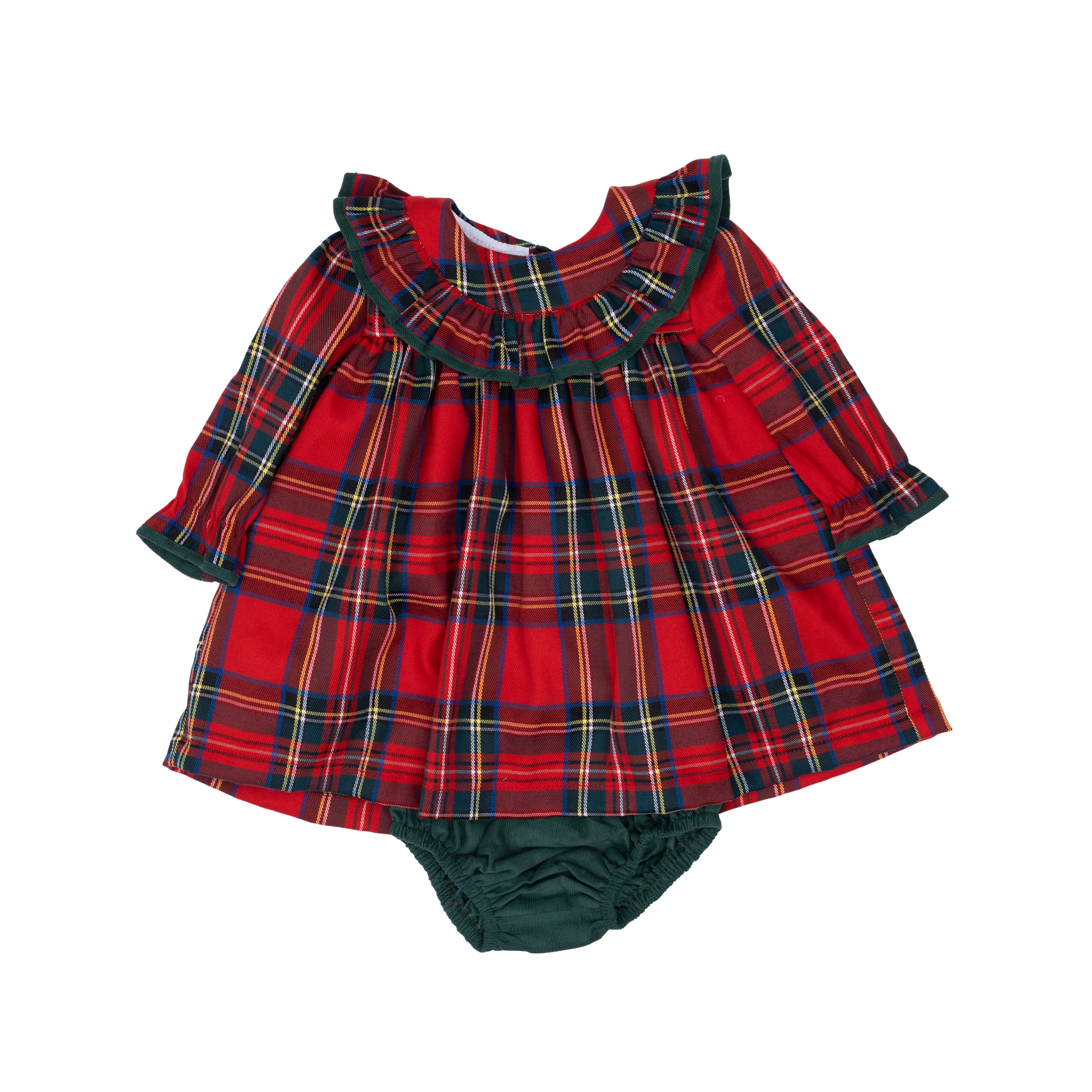 Layla Bloomer Set - Yuletide Tartan